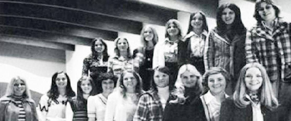 West Virginia University First Women's Swimming Team (1974-1975)