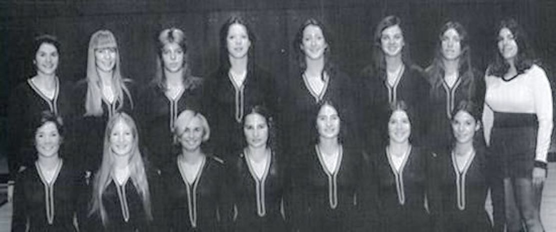 West Virginia University First Women's Gymnastics Team (1973-1974)